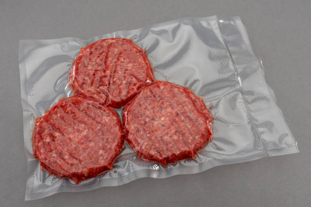 embalagem hamburguer conservacao nylon poli vacuo