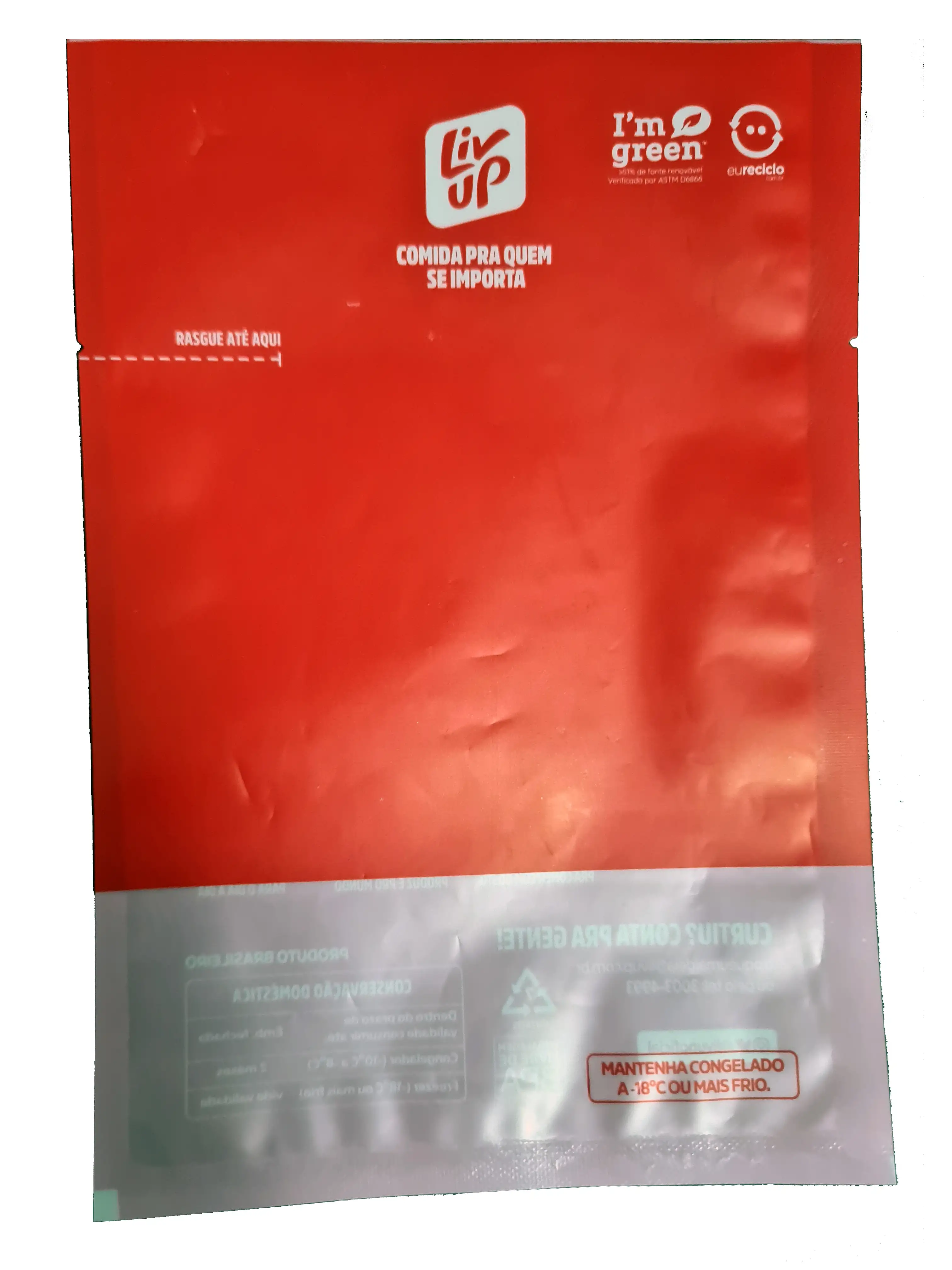 fabricante embalagem saco livup maquiplast plastven vermelha im green eu reciclo