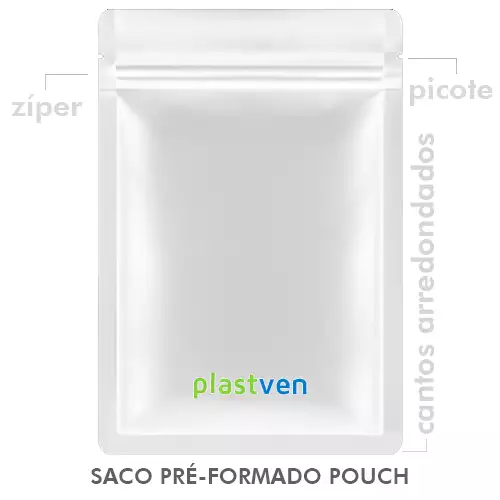 fabricante saco pouche pre formado laminado com ziper com picote 