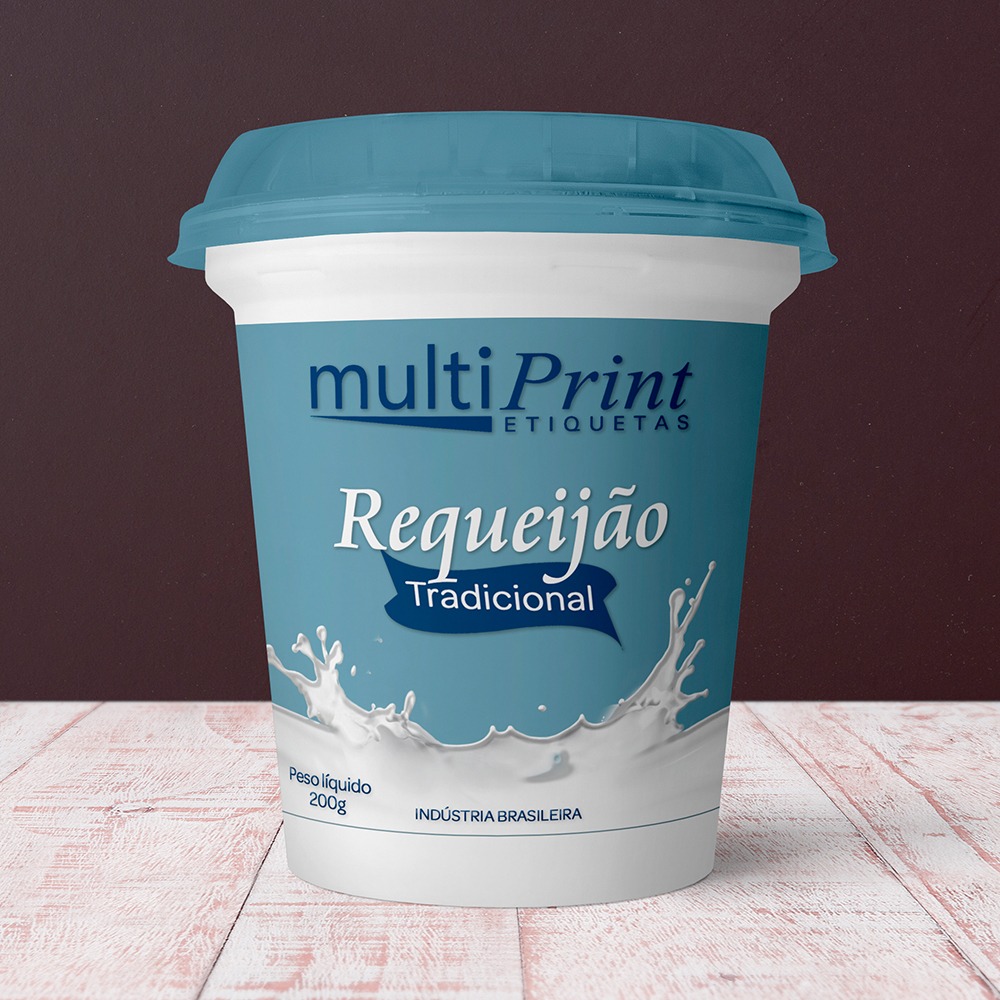 fabricante rotulos para requeijao plastico